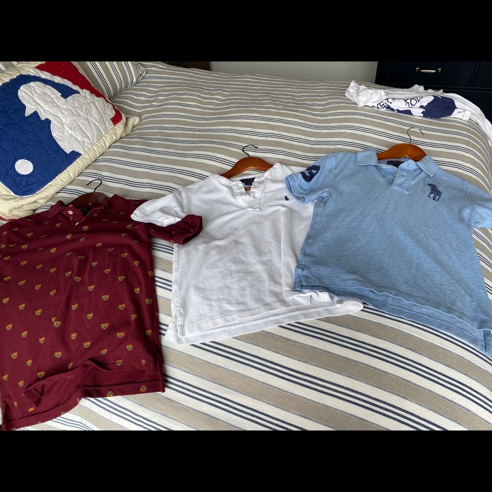 Boys Ralph Lauren Polos size M 10-12